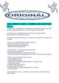 CCBC NURN155 EXAM 2 ANSWERS AND QUESTIONS SET A&period;pdf