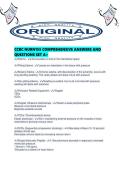 CCBC NURN155 COMPREHENSIVE ANSWERS AND QUESTIONS SET A&period;pdf