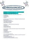 NURSING PATHOPHYSIOLOGY SCRIPTED EXAMS ANSWERS AND QUESTIONS SET A&period;pdf