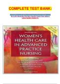 COMPLETE TEST BANK&colon;&NewLine;&NewLine;&NewLine;Women&rsquo;s Healthcare In Advanced Practice Nursing 2nd Edition&NewLine;By Ivy M&period; Alexander Phd Aprn Anp-Bc Faanp Faan &lpar;Editor&rpar; &NewLine;Latest Update Graded A&plus;&period;&NewLine;