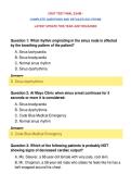 CRAT TEST FINAL EXAM &NewLine;COMPLETE QUESTIONS AND DETAILED SOLUTIONS&NewLine;LATEST UPDATE THIS YEAR JUST RELEASED