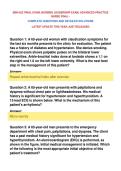 MSN 622 FINAL EXAM&comma; NURSING LEADERSHIP EXAM&comma; ADVANCED PRACTICE&NewLine;NURSE FINAL &NewLine;COMPLETE QUESTIONS AND DETAILED SOLUTIONS&NewLine;LATEST UPDATE THIS YEAR JUST RELEASED