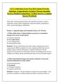 GCS Certification Exam Prep 2026 Updated Practice &NewLine;Questions&comma; Comprehensive Geriatric Therapy Specialist &NewLine;Review&comma; Detailed Explanations&comma; Verified Answers&comma; Complete &NewLine;Success Workbook 