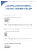 HESI LPN-ADN ENTRANCE PRACTICE EXAM 2026&sol;2027 &vert; NURSING ADMISSION ASSESSMENT &vert; 75 VERIFIED Q&A &vert; DETAILED RATIONALES &vert; NGN-ALIGNED &vert; PASS GUARANTEED &ndash; A&plus; GRADED