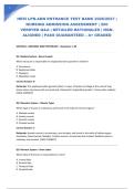 HESI LPN-ADN ENTRANCE TEST BANK 2026&sol;2027 &vert; NURSING ADMISSION ASSESSMENT &vert; 200 VERIFIED Q&A &vert; DETAILED RATIONALES &vert; NGN-ALIGNED &vert; PASS GUARANTEED &ndash; A&plus; GRADED