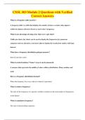 CNSL 503 Module 2 Questions with Verified&NewLine;Correct Answers