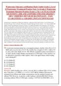 Wastewater Operator certification Study Guide-Grade 2&comma; Level &NewLine;II Wastewater Treatment Practice Test&comma; Ca Grade 2 Wastewater &NewLine;Treatment Operator Practice Exam 1&comma; 3 in 1 ACTUAL EXAM &NewLine;&lbrack;QUESTION 1-200&rsqb; AND ANSWERS UPDATED 2026&sol;2027 &vert; &NewLine;100&percnt; VERIFIED &vert; DETAI