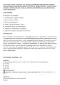 MTLE PHYSICS EXAM &ndash; QUESTIONS AND ANSWERS &vert; VERIFIED AND WELL DETAILED ANSWERS &vert;&NewLine;PLUS RATIONALES &vert; DOWNLOAD AND PASS &vert; LATEST EXAM UPDATE 2026&sol;2027 &ndash; QUESTIONS AND&NewLine;ANSWERS &vert; VERIFIED AND WELL DETAILED ANSWERS &vert; PLUS RATIONALES &vert; GUARANTEED PASS &vert;&NewLine;LATES