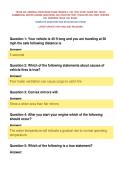 TEXAS CDL GENERAL KNOWLEDGE EXAM VERSION C&comma; CDL TEST STUDY GUIDE PDF&comma; TEXAS&NewLine;COMMERCIAL DRIVER LICENSE QUESTIONS&comma; CDL PRACTICE TEST&comma; TEXAS DPS CDL PREP&comma; VERIFIED&NewLine;CDL ANSWERS TEXAS&comma; CDL EXAM &NewLine;COMPLETE QUESTIONS AND DETAILED SOLUTIONS&NewLine;LATEST UPDATE THIS 