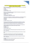 ARRT Registry Exam Review&colon; Complete Study Guide with 100&percnt; Verified Questions and Answers
