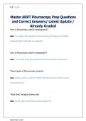 Master ARRT Fluoroscopy Prep&colon; Comprehensive Practice Questions and Correct Answers 