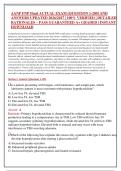 AANP FNP Final ACTUAL EXAM &lbrack;QUESTION 1-200&rsqb; AND &NewLine;ANSWERS UPDATED 2026&sol;2027 &vert; 100&percnt; VERIFIED &vert; DETAILED &NewLine;RATIONALES &ndash; PASS GUARANTEED A&plus; GRADED &vert; INSTANT &NewLine;DOWNLOAD