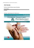 Laboratory Manual for Human Anatomy & Physiology 4th Edition Martin Test Bank &ndash; All 62 Chapters Complete with Verified Answers by Terry R&period; Martin