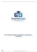 CFI Certified Installer Certification Examination &ndash; Hardwood