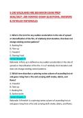 S-190 WILDLAND FIRE BEHAVIOR EXAM PREP 2026&sol;2027&colon; 200 VERIFIED EXAM QUESTIONS&comma; ANSWERS & DETAILED RATIONALES