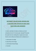 MATERNITY&lowbar;OB&lowbar;HESI&lowbar;EXAM&lowbar;VERSION&lowbar;ONE&lowbar;1&lowbar;REVISED&lowbar;AND&lowbar;UPDATED