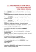 CIC - AGENCY MANAGEMENT EXAM QUESTIONS AND ANSWERS