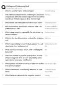 CalRegional Phlebotomy Final Exam Prep &sol; Study Guide & Practice Test &sol; Score 100&percnt; &sol; 2025 Update&NewLine;&NewLine;