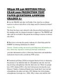 NR546 NR 546 MIDTERM FINAL&NewLine;EXAM 2026 PREDICTION TEST&NewLine;PAPER QUESTIONS ANSWERS&NewLine;GRADED A&plus;