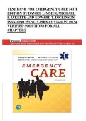 TEST&lowbar;BANK&lowbar;FOR&lowbar;EMERGENCY&lowbar;CARE&lowbar;14TH&lowbar;EDITION&lowbar;BY&lowbar;DANIEL&lowbar;LIMMER&comma;&lowbar;MICHAEL