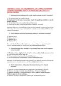 AHIP FINAL EXAM &ndash; EXAM QUESTIONS AND CORRECT ANSWERS &NewLine;&lpar;VERIFIED ANSWERS&rpar; PLUS RATIONALE &vert; 2027 Q&A &vert; INSTANT &NewLine;DOWNLOAD PDF