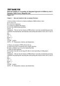 Data and Analytics in Accounting&colon; Practice Questions with Answers &lpar;Chapters 1-3&rpar;&NewLine;&NewLine;