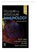Test Bank For Cellular and Molecular Immunology&comma; 11th Edition by Abul K&period; Abbas&vert; Verified Chapters 1-21&vert;&vert; Latest Edition 2025 ISBN&colon;978-0443283581
