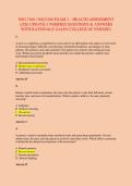 NSG 3160 &sol; NSG3160 EXAM 2 &ndash; HEALTH ASSESSMENT &NewLine;&lpar;2026 UPDATE&rpar; &vert; VERIFIED QUESTIONS & ANSWERS &NewLine;WITH RATIONALE GALEN COLLEGE OF NURSING