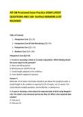 ATI OB Proctored Exam Practice EXAM LATEST &NewLine;QUESTIONS AND 100- Verified ANSWERS JUST &NewLine;RELEASED
