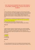 NSG 3280 EXAM PATHOPHYSIOLOGY FOR NURSES I &NewLine;EXAM PREP &vert; VERIFIED Q&A &vert; GALEN COLLEGE OF &NewLine;NURSING