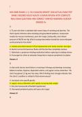 NSG 3800 EXAMS 1&comma; 2&comma; 3 & 4 &lpar;GALEN&rpar; NEWEST 2026 ACTUAL EXAM TEST &NewLine;BANK&vert; NSG3800 ADULT HEALTH II EXAMS REVIEW WITH COMPLETE &NewLine;REAL EXAM QUESTIONS AND CORRECT VERIFIED ANSWERS&sol; ALREADY &NewLine;GRADED A&plus; 
