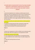 NSG 4800 COMPS V3 &lpar;GALEN&rpar; NEWEST 2026 ACTUAL EXAM&vert; NSG4800 &NewLine;TRANSITION TO PROFESSIONAL NURSING PRACTICE EXAM WITH &NewLine;COMPLETE 150 REAL EXAM QUESTIONS AND CORRECT VERIFIED &NewLine;ANSWERS