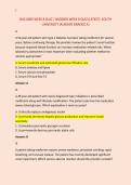 NSG 6005 WEEK 8 QUIZ &sol; NSG6005 WEEK 8 QUIZ &lpar;LATEST&rpar;&colon; SOUTH &NewLine;UNIVERSITY &lpar;ALREADY GRADED A&rpar;