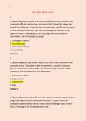 NSG 6320 WEEK 8 QUIZ