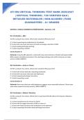 ATI RN CRITICAL THINKING TEST BANK 2026&sol;2027 &vert; CRITICAL THINKING &vert; 190 VERIFIED Q&A &vert; DETAILED RATIONALES &vert; NGN-ALIGNED &vert; PASS GUARANTEED &ndash; A&plus; GRADED