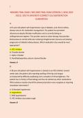 NSG6005 FINAL EXAM &sol; NSG 6005 FINAL EXAM &lpar;VERSION-2&comma; NEW&comma; 2026&NewLine;&sol;2027&rpar;&colon; SOUTH UNIVERSITY &lpar;CORRECT Q & A&rpar;SATISFACTION &NewLine;GUARANTEED