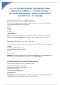 ATI PN PHARMACOLOGY PROCTORED EXAM 2026&sol;2027 &vert; VERSION 3 &vert; 75 VERIFIED Q&A &vert; DETAILED RATIONALES &vert; NGN-ALIGNED &vert; PASS GUARANTEED &ndash; A&plus; GRADED