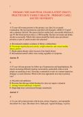 NSG6440 &sol; NSG 6440 FINAL EXAM &lpar;LATEST 2026&sol;27&rpar;&colon; &NewLine;PRACTICUM IV FAMILY HEALTH - PRIMARY CARE &vert; &NewLine;SOUTH UNIVERSITY 