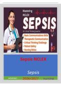 Postpartum and Neonatal Care&colon;&NewLine;Sepsis&comma; Heat Loss&comma; Jaundice&comma; and&NewLine;Safety Exam questions and&NewLine;answers 2026&sol;2027 updates&NewLine;Graded A&plus;&NewLine;What is sepsis&quest; - Sepsis is a life-threatening medical&NewLine;emergency characterized by the body's overwhelming and dysregu