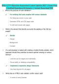 WGU C777 Objective Assessment Latest Update 2027 &vert; Exam Prep &vert; Verified Questions & Answers &vert; Instant Download PDF &vert; 100&percnt; Guarantee Pass INSTANT PDF DOWNLOAD