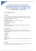 ATI TEAS 7 PRACTICE EXAM 2026&sol;2027 &vert; COMPREHENSIVE REVIEW &vert; 100 VERIFIED Q&A &vert; DETAILED RATIONALES &vert; NGN-ALIGNED &vert; PASS GUARANTEED &ndash; A&plus; GRADED