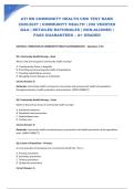 ATI RN COMMUNITY HEALTH CMS TEST BANK 2026&sol;2027 &vert; COMMUNITY HEALTH &vert; 250 VERIFIED Q&A &vert; DETAILED RATIONALES &vert; NGN-ALIGNED &vert; PASS GUARANTEED &ndash; A&plus; GRADED