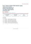 NUR 210 Transition to Practice Capstone Exam 3 2026&sol;2027 &ndash; Questions and Answers &vert; 100&percnt; Verified &vert; Detailed Rationales &ndash; Pass Guaranteed &ndash; A&plus; Graded&NewLine;&NewLine;