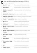 NYPD 2ND TRIMESTER POLICE SCIENCE INTERIOR PATROL STUDY GUIDE 2026&sol;2027 &vert; PRACTICE QUESTIONS&comma; ANSWERS AND COMPLETE EXAM REVIEW