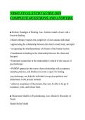 NR605 FINAL STUDY GUIDE 2026 COMPLETE QUESTIONS AND ANSWERS