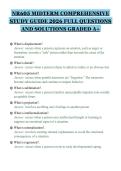 NR605 MIDTERM COMPREHENSIVE STUDY GUIDE 2026 FULL QUESTIONS AND SOLUTIONS GRADED