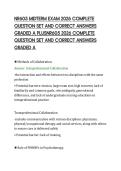 NR605 MIDTERM EXAM 2026 COMPLETE QUESTION SET AND CORRECT ANSWERS GRADED A