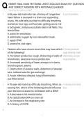 NREMT FINAL EXAM TEST BANK STUDY GUIDE 2026&sol;2027 &vert; 370&plus; PRACTICE QUESTIONS&comma; DETAILED ANSWERS AND COMPREHENSIVE EMS EXAM REVIEW