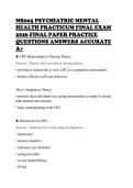 NR605&lowbar;PSYCHIATRIC&lowbar;MENTAL&lowbar;HEALTH&lowbar;PRACTICUM&lowbar;FINAL&lowbar;EXAM&lowbar;2026&lowbar;FINAL&period;