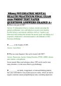 NR605&lowbar;PSYCHIATRIC&lowbar;MENTAL&lowbar;HEALTH&lowbar;PRACTICUM&lowbar;FINAL&lowbar;EXAM&lowbar;2026&lowbar;PMHNP